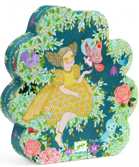 djeco Flora's Tree Silhouette Puzzle (54 pcs)