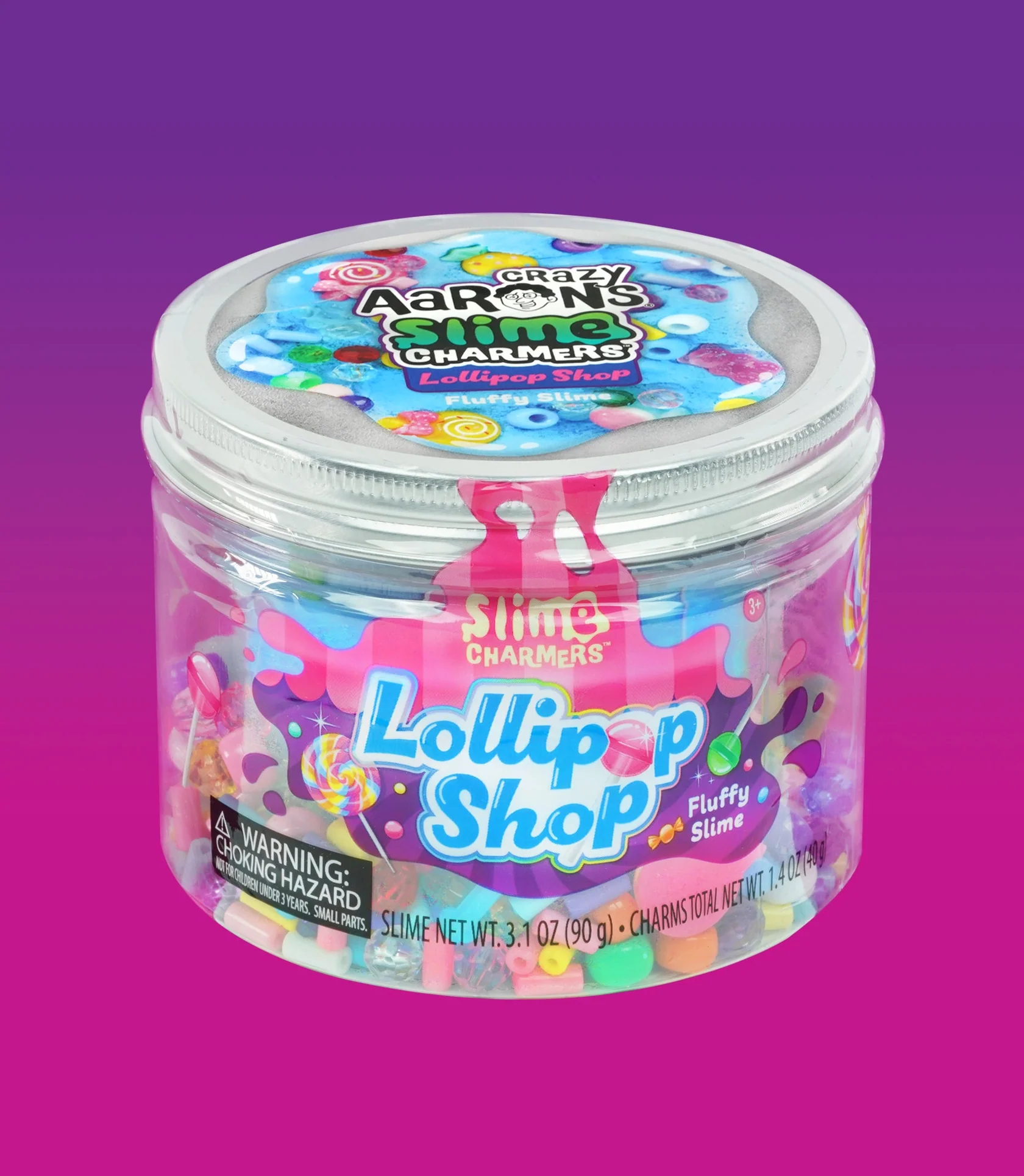 Crazy Aaron’s Crazy Aarons Slime Charmers: Lollipop Shop (3.1 oz) 3+