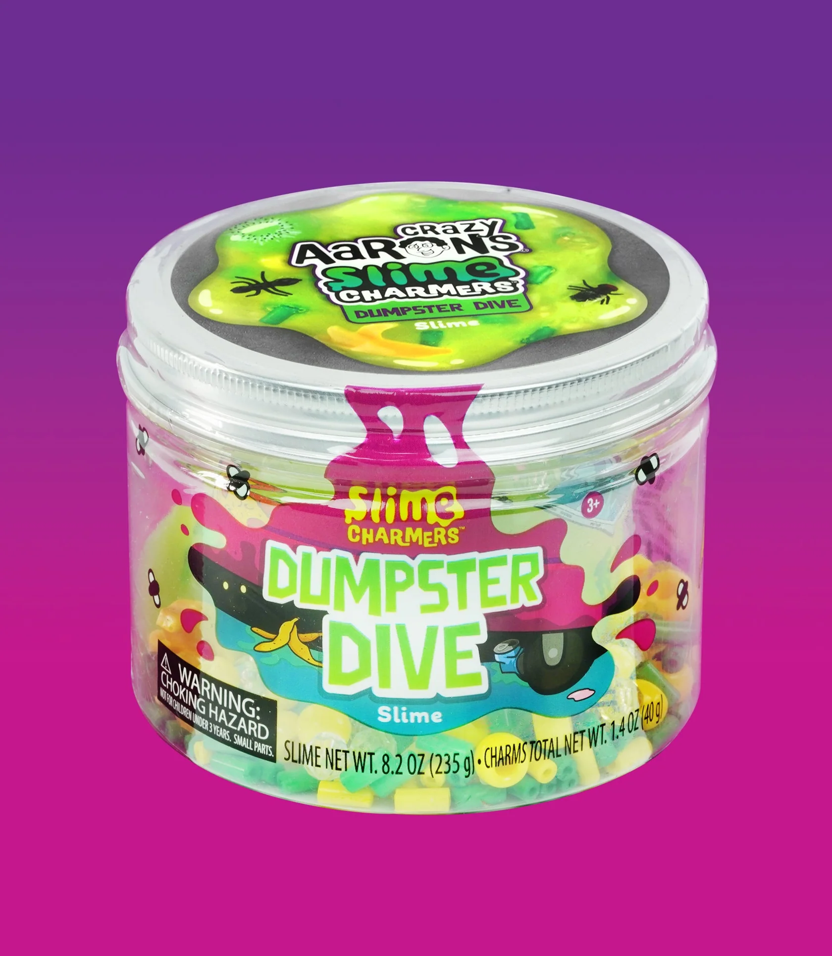 Crazy Aaron’s Crazy Aarons Slime Charmers: Dumpster Dive (3.1 oz) 3+