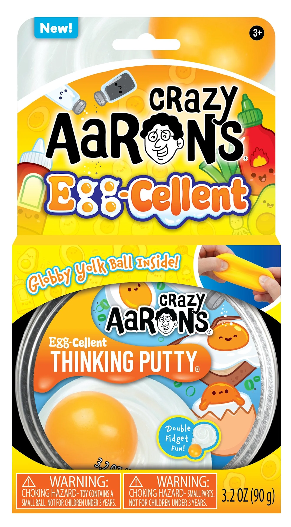 Crazy Aaron’s Crazy Aarons Egg-Cellent Thinking Putty 3.2 oz (3+)