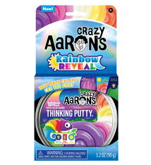 Crazy Aaron’s Crazy Aarons Rainbow Reveal Thinking Putty (3.2 oz) 8+