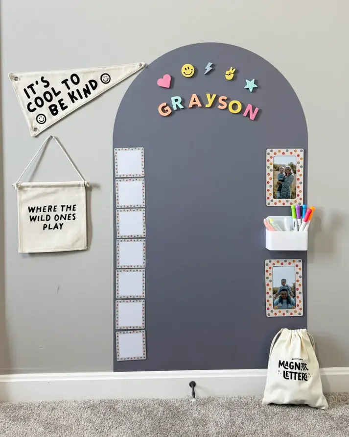 Cherrypick Cherrypick Rainbow Smileys Magnetic Frame  (2pc/4x6photos)