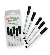 Cherrypick Cherrypick Whiteboard Markers (5pc Black) (3+)