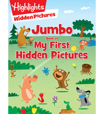 Highlights Jumbo Book of My First Hidden Pictures: 115+ Hidden Pictures Puzzles in Highlights Activity Book, Seek and Find Puzzles for Kids 3+