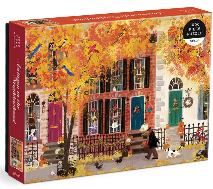 Galison Autumn in the Neighbourhood (1000 pieces)