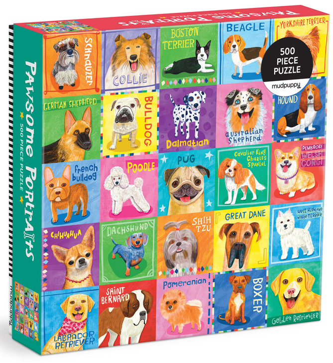 Galison Pawsome Portraits (500pc puzzle)