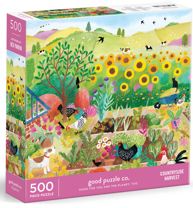 Good Puzzle Co. Countryside Harvest (500 pcs)