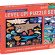Mudpuppy Level Up! Puzzle Set: Oceans of the World (3+)