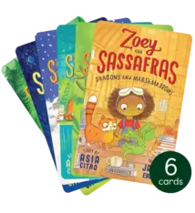 Yoto The Zoey and Sassafras Collections Yoto Audio Cards (6 cards) ages 5+
