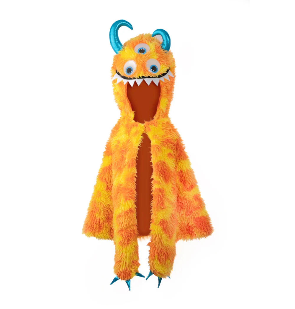 Great Pretenders Giggle the Monster Cape (size 4-6)