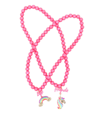 Great Pretenders Best Friends Rainbow Unicorn Necklace Set (2pc)
