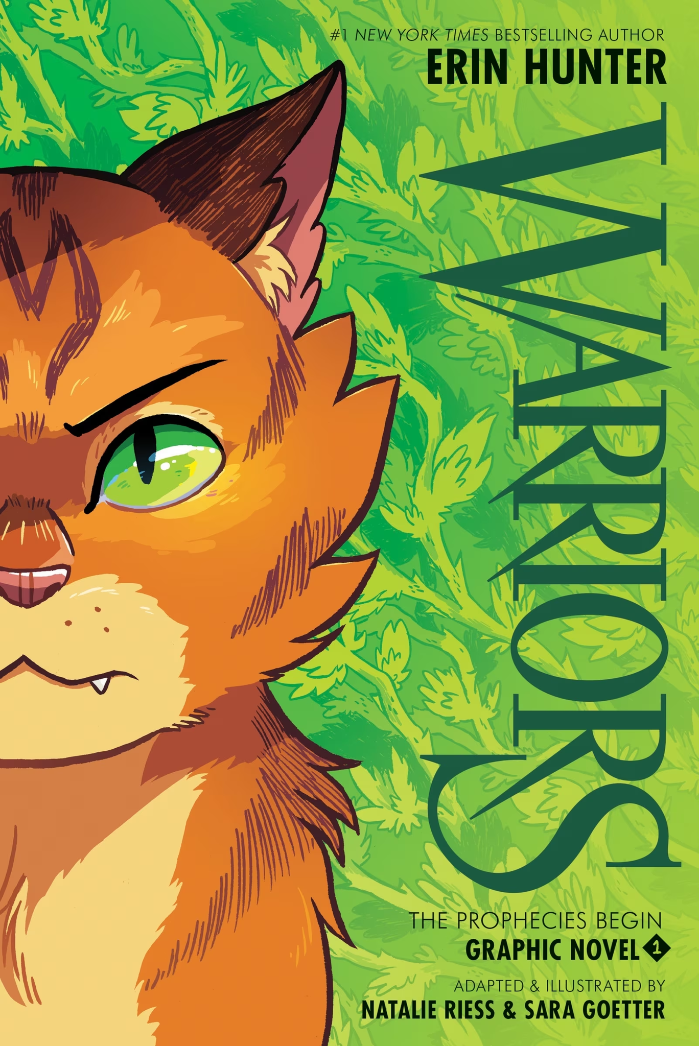 Harper Collins Warriors: The Prophecies Begin series  Graphic Novel version by Erin Hunter (8+)