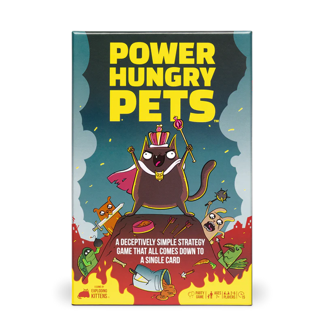Exploding Kittens Power Hungry Pets (7+)