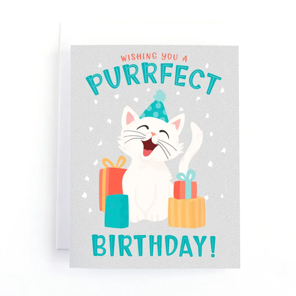 Pedaller Designs Wishing You A Purrfect Birthday!