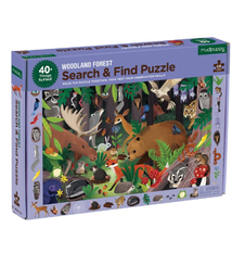 Mudpuppy mudpuppy Woodland Forest search and find  (64pc puzzle) 4+