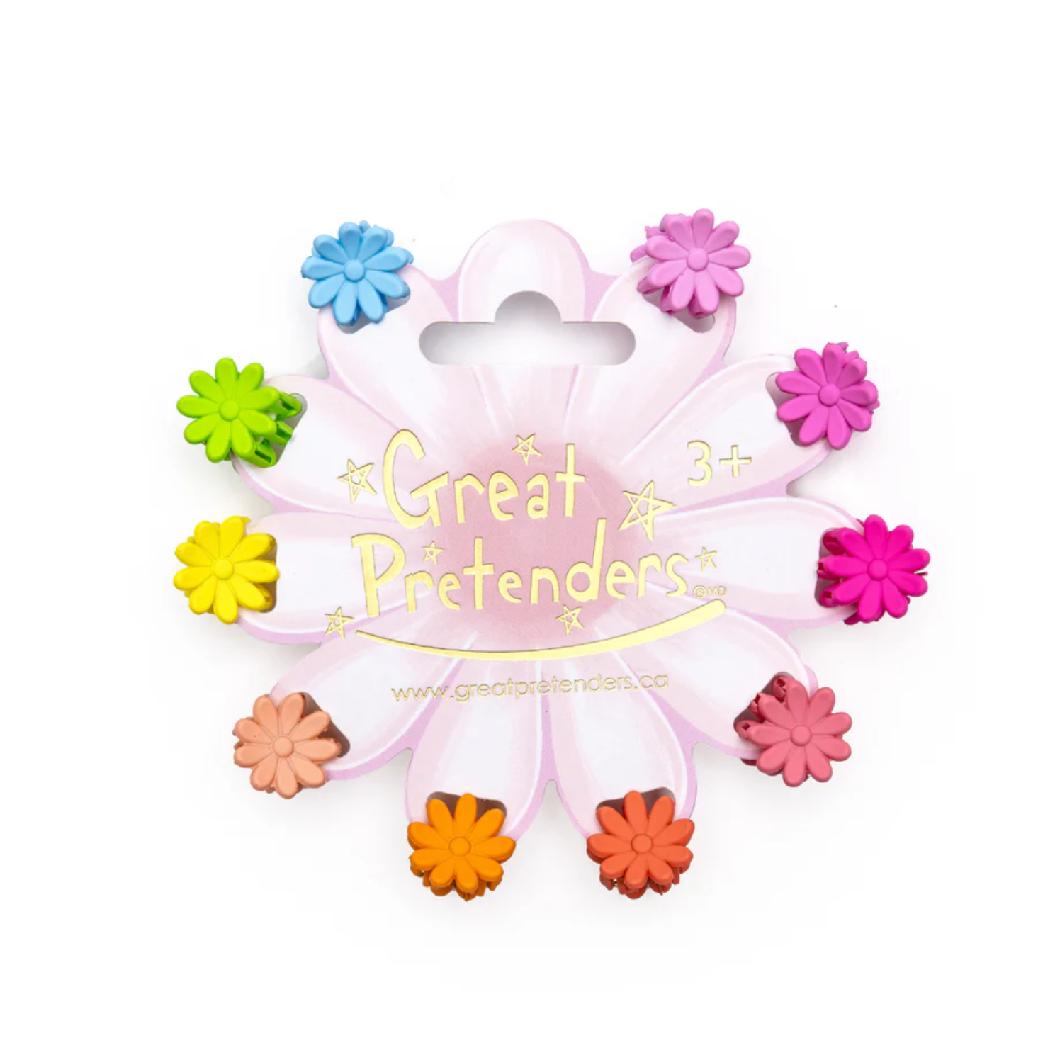 Great Pretenders Daisy Delight Mini Hair Clips (3+)