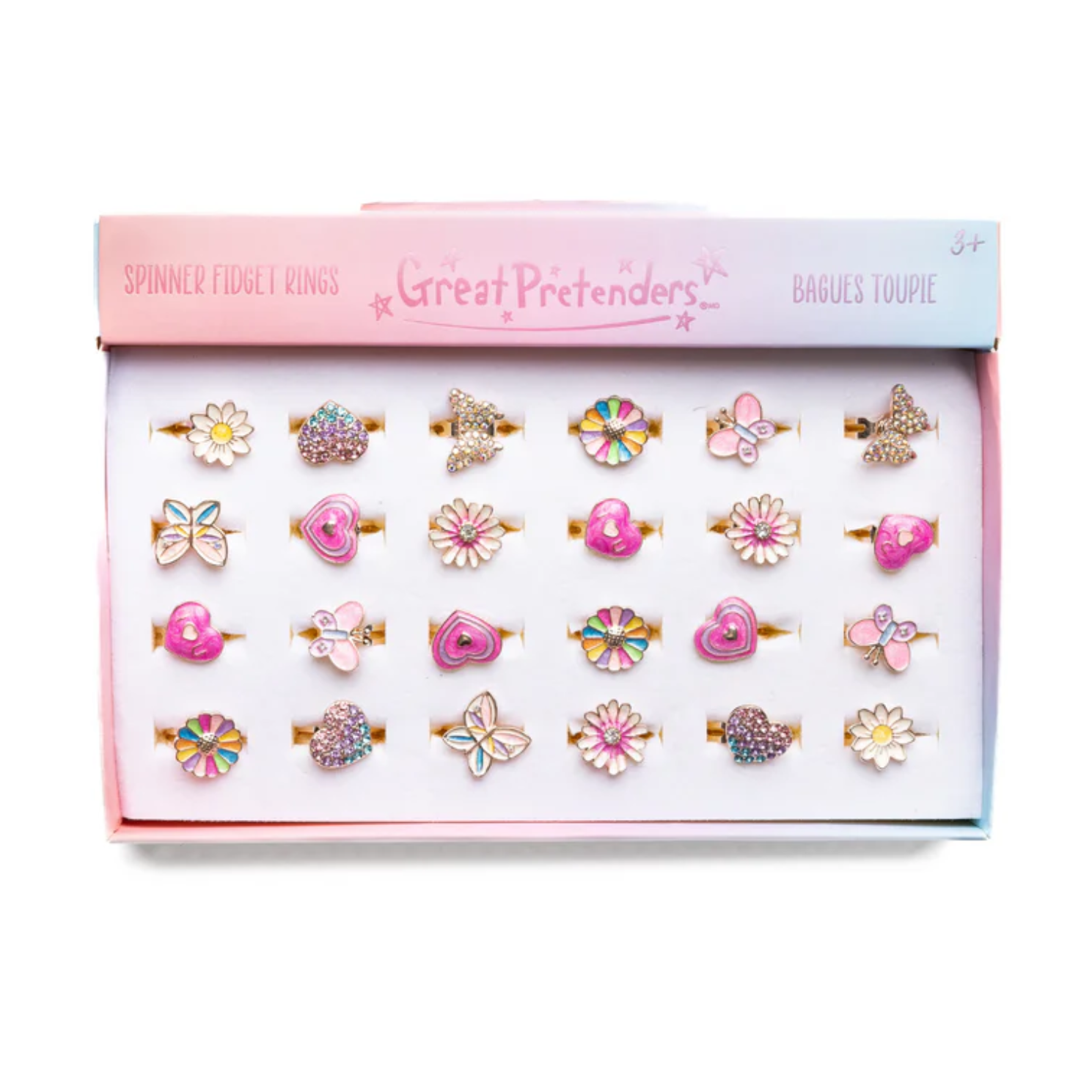 Great Pretenders Spinner Fidget Rings (assorted) (3+)