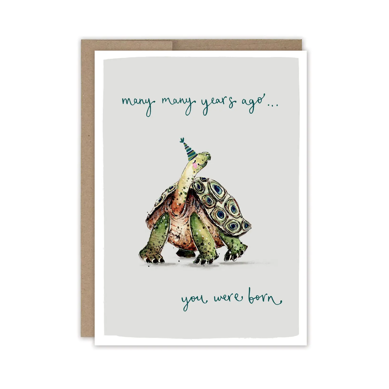Biely & Shoaf Tortoise Birthday Card