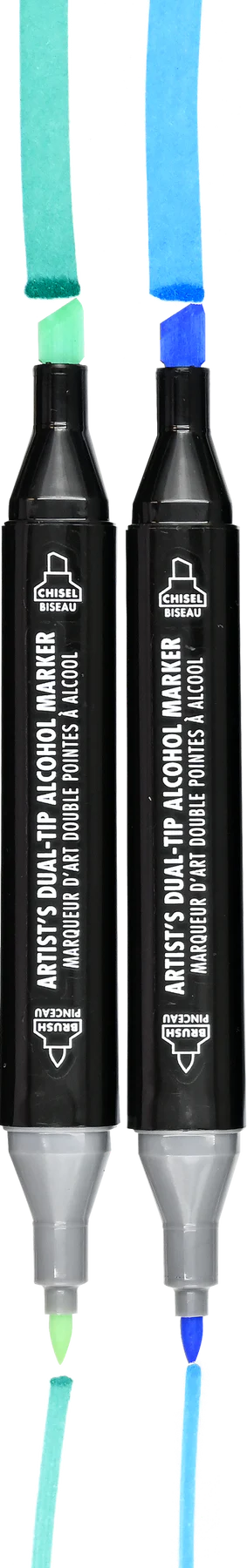 Artist's Dual-tip Alcohol Markers (60-pack)