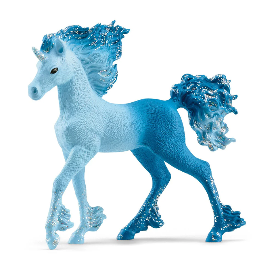 Schleich Elementa Water Flames Unicorn Foal 70758