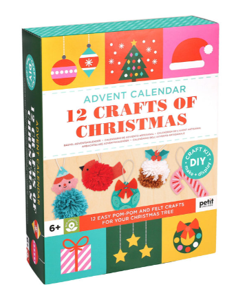 Petit Collage 12 Crafts of Christmas Advent Calendar 6+ - FINAL SALE