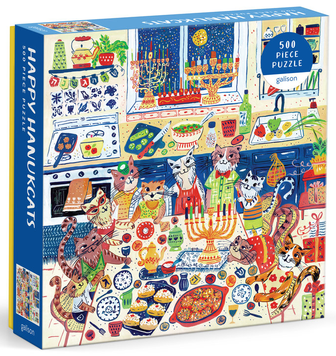 Galison Happy Hanukcats (500 pcs)