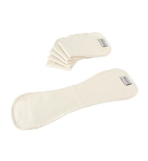 OsoCozy OsoCozy Bamboo-Organic Cotton Diaper Doublers (6pk)