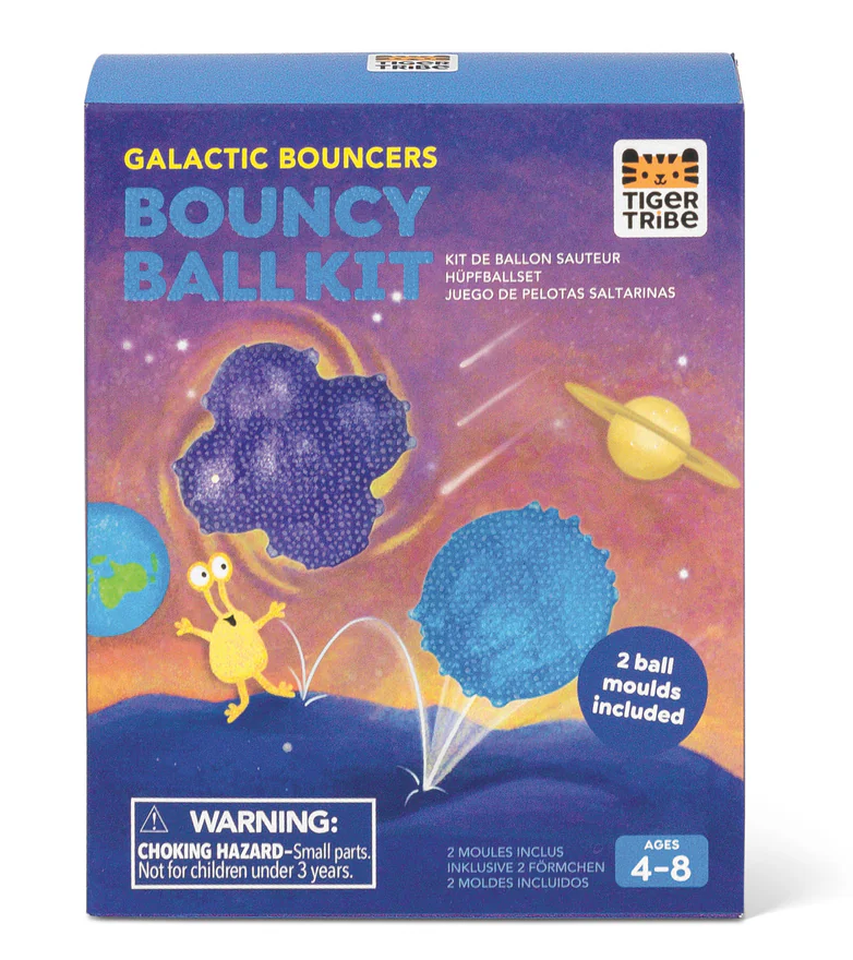 Tiger Tribe Galactic Bouncers Bouncy Ball Kit (ages 4-8)