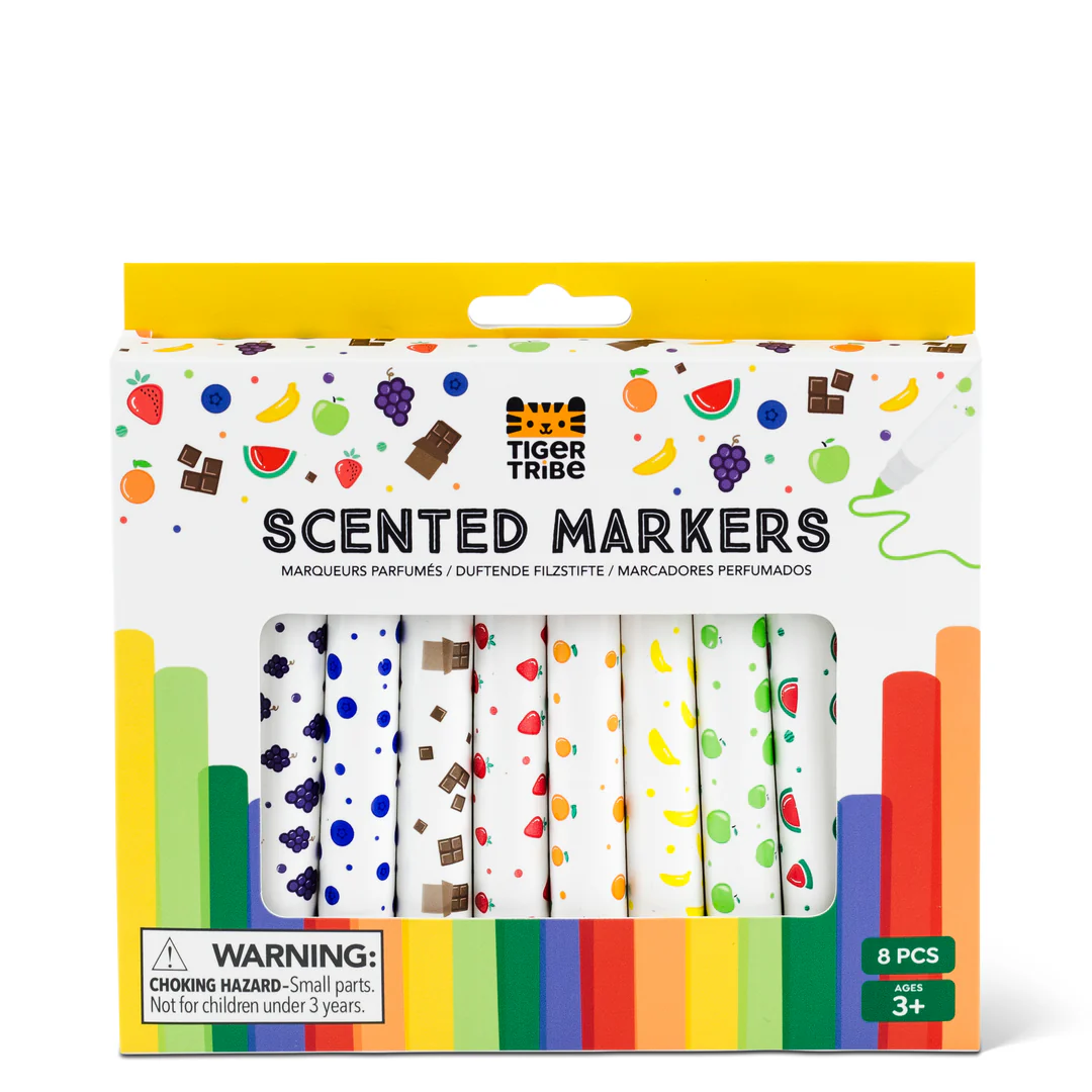 Tiger Tribe Scented Markers (3+)