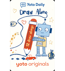 Yoto Daily Draw Along Yoto audio card (3+)