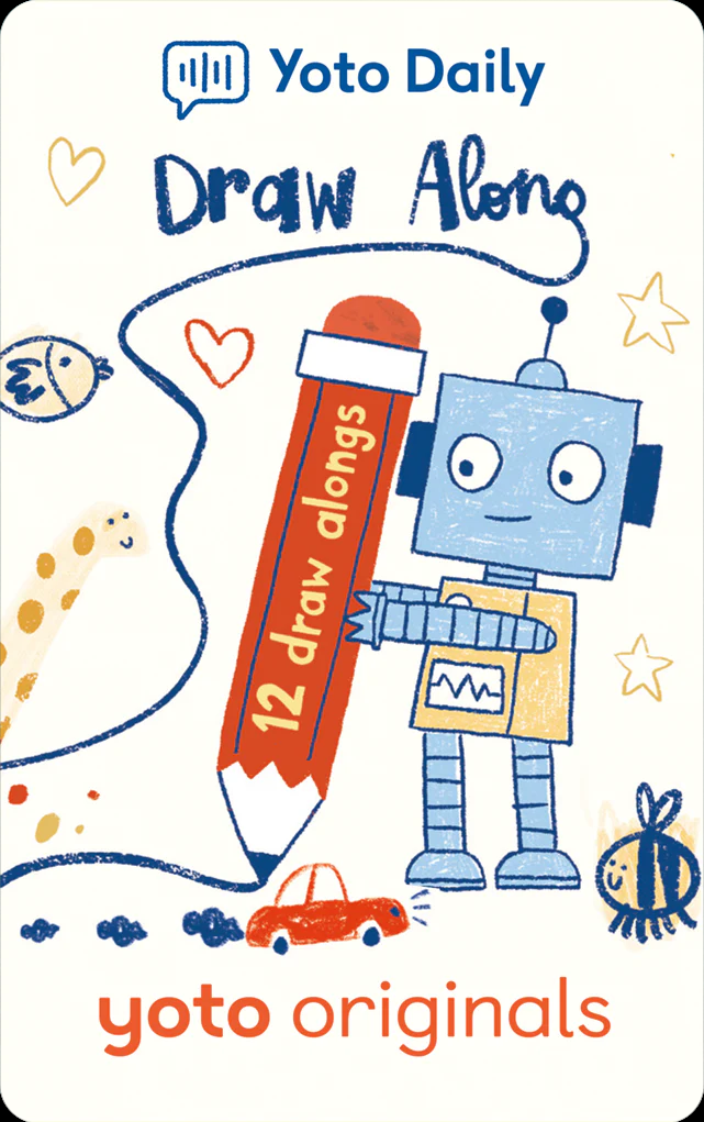 Yoto Daily Draw Along Yoto audio card (3+)