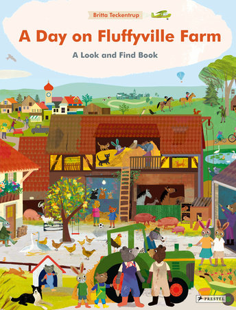 Penguin Randomhouse A Day on Fluffyville Farm - Britta Teckentrup (2+)