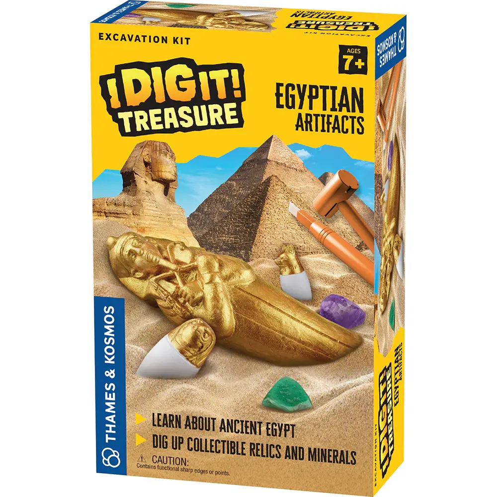 Thames & Kosmos I Dig It! Treasure  Egyptian Artifacts (7+)