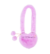 Great Pretenders Lilac Love Furry Purse