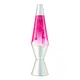 Schylling Lava Lamp 14.5-Inch Opalescent Pearl (white lava, hot pink liquid)