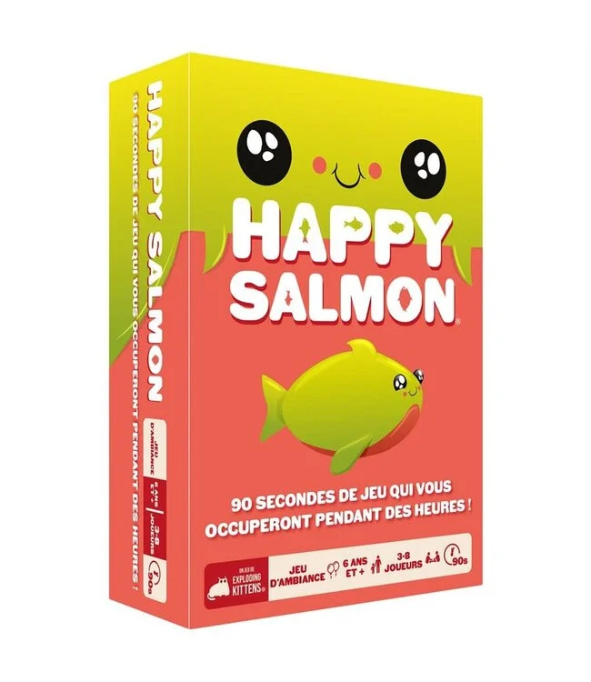Exploding Kittens Happy Salmon - FRENCH (6+)