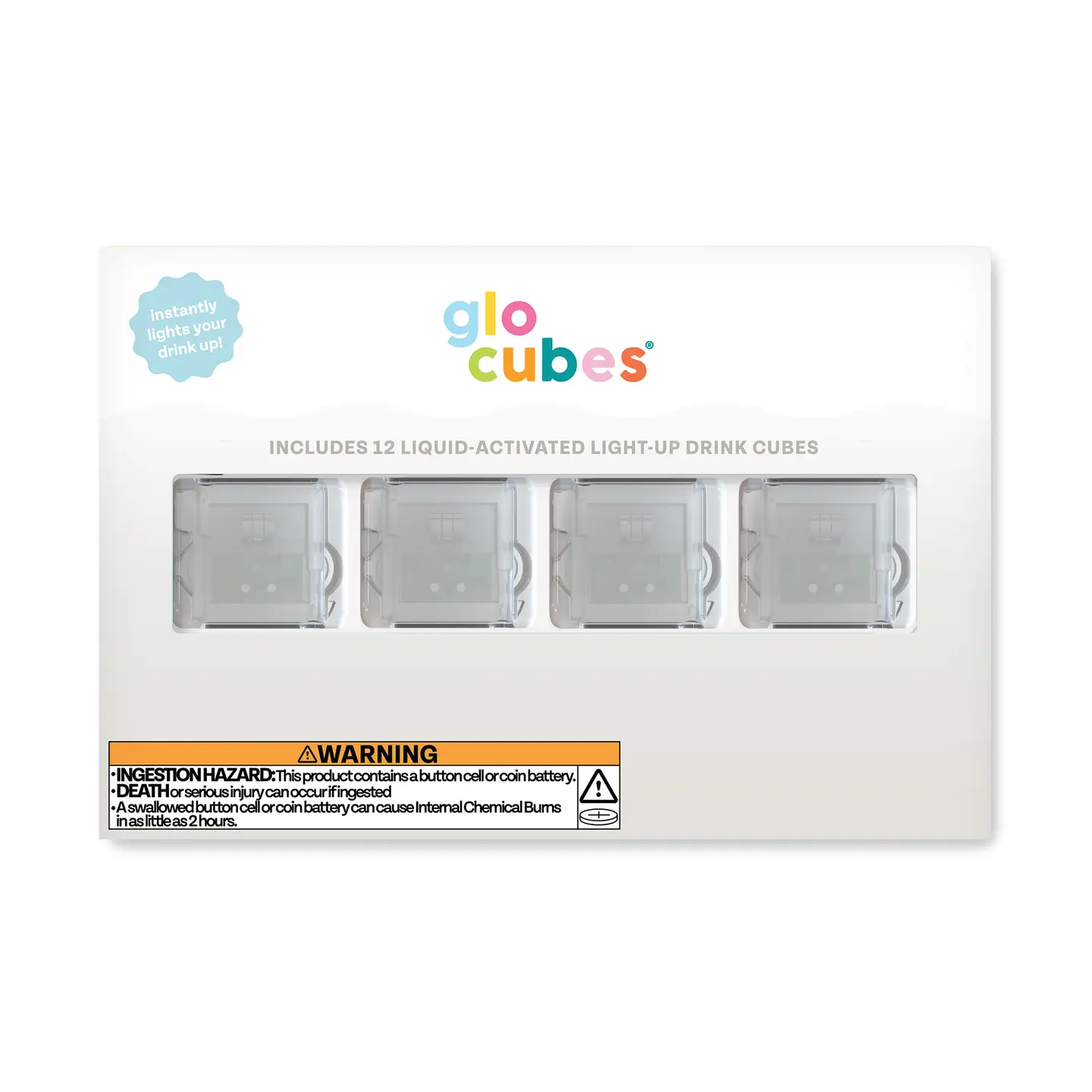 Glo Pals Glo Cubes White Light (12-pack) 3+