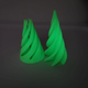 Handee Products 3D Glow-in-the-Dark Printed Impossible Fidget Cone
