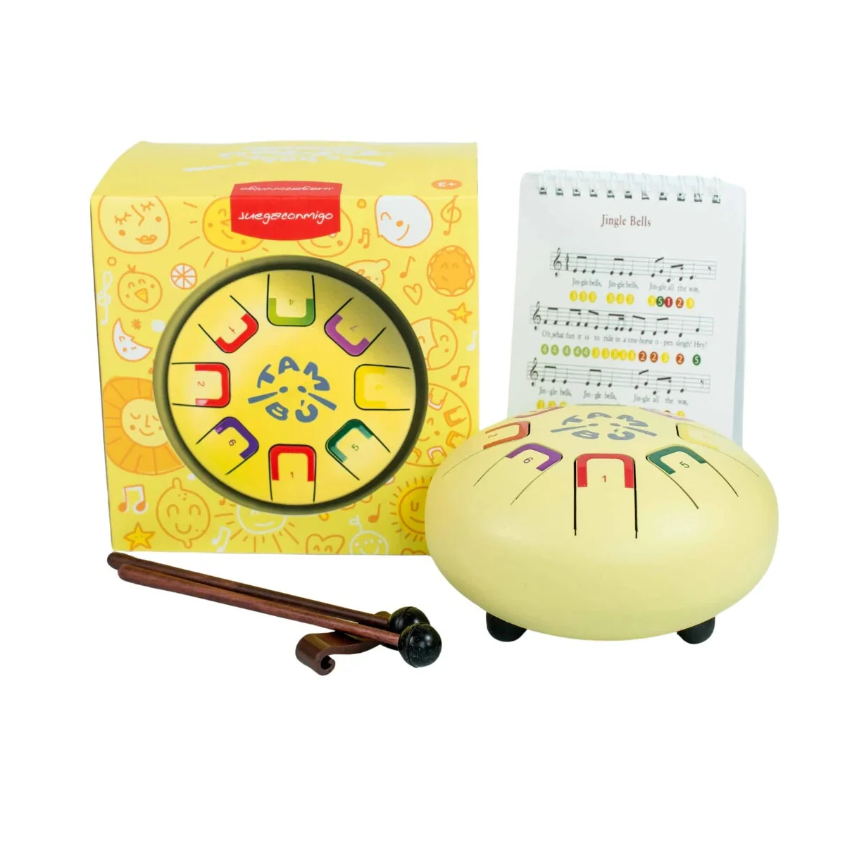 Juega Conmigo 6" Tambu - 8 Tones (3+)