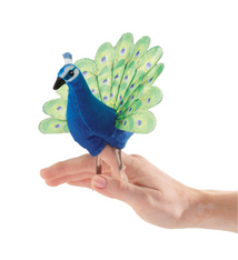 Folkmanis Mini Peacock puppet