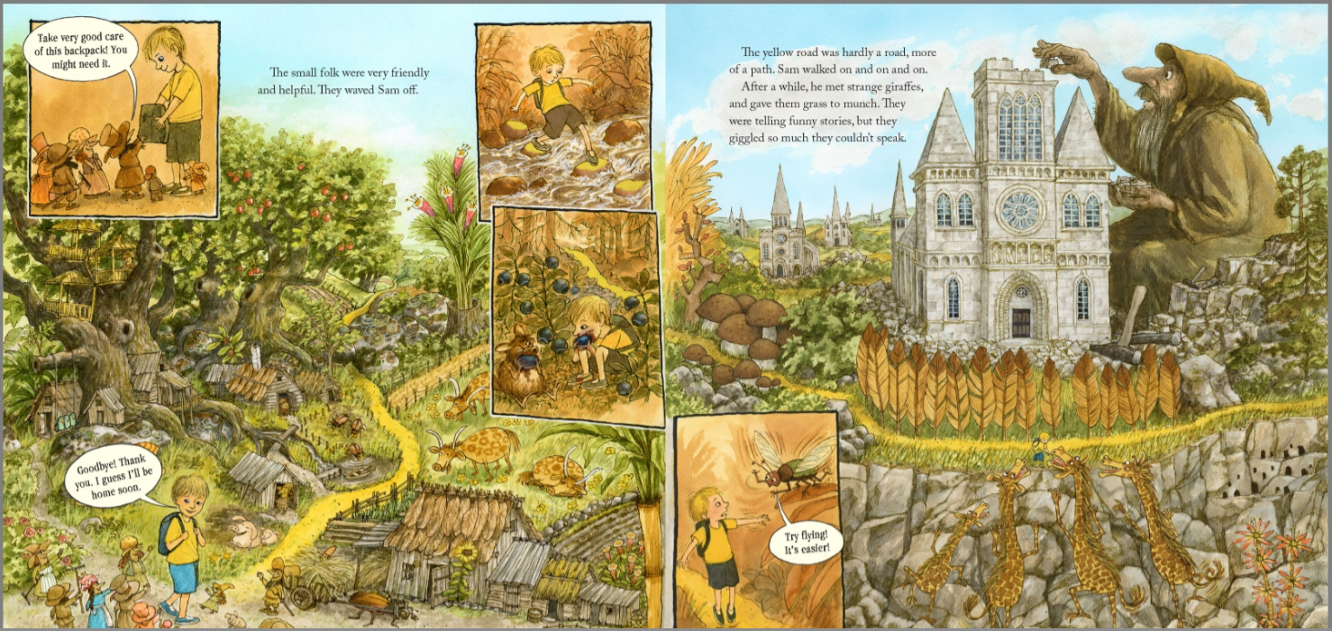 The Yellow Road by Sven Nordqvist (ages 4-7)