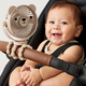 itzy ritzy Itzy Breezy Bear 3-speed stroller Fan --Beige