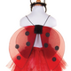 Great Pretenders Glitter LadybugTutu with Wings & Headband size 4-6