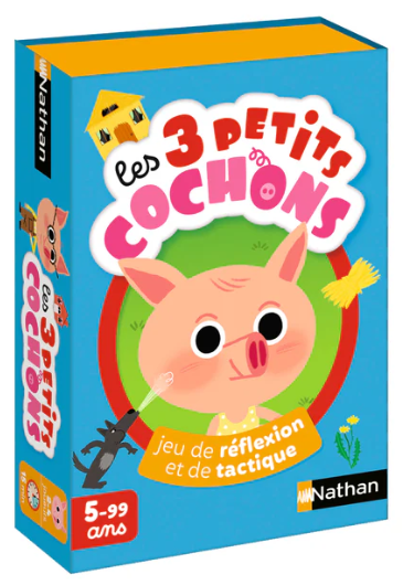 Nathan les 3 petits cochons (5-99 ans)