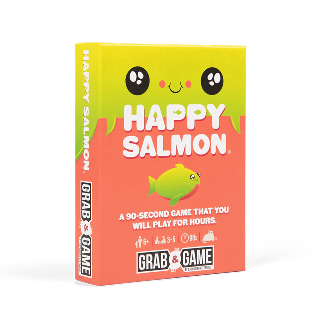 Exploding Kittens Happy Salmon Grab & Game (6+)