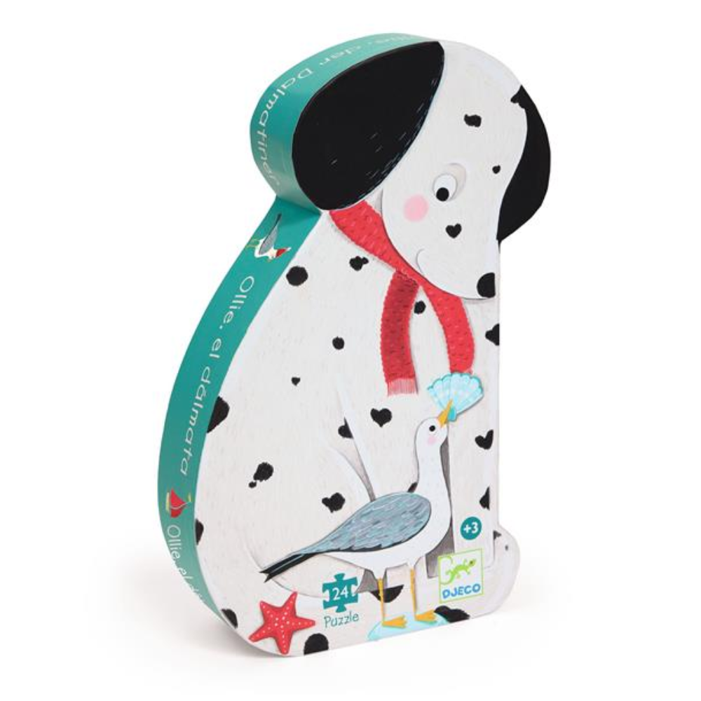 djeco Silhouette (24pcs)- Ollie, the Dalmation (3+)