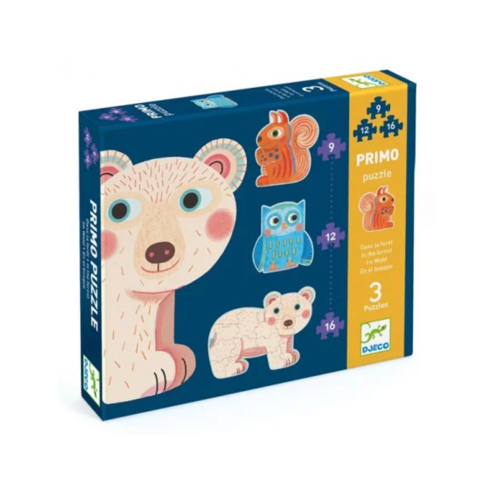 djeco Primo Puzzle - In the Forest (2+)