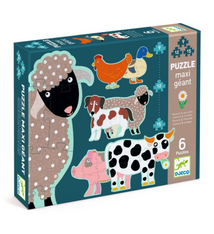 djeco Giant Puzzle - Honore and Friends (3+)