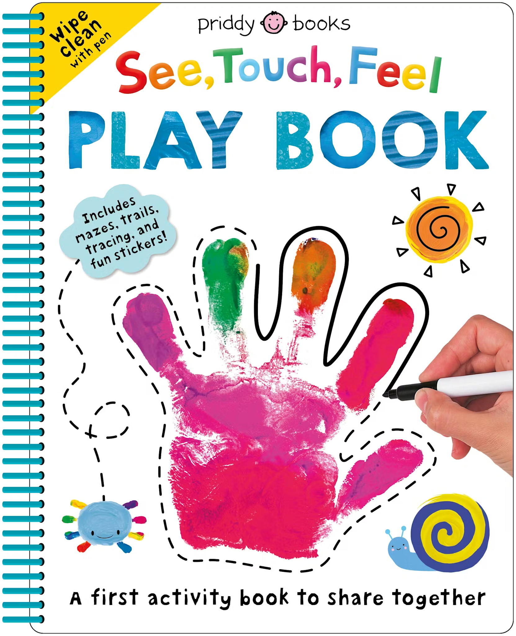Priddy Books See, Touch, Feel Play Book (3+)