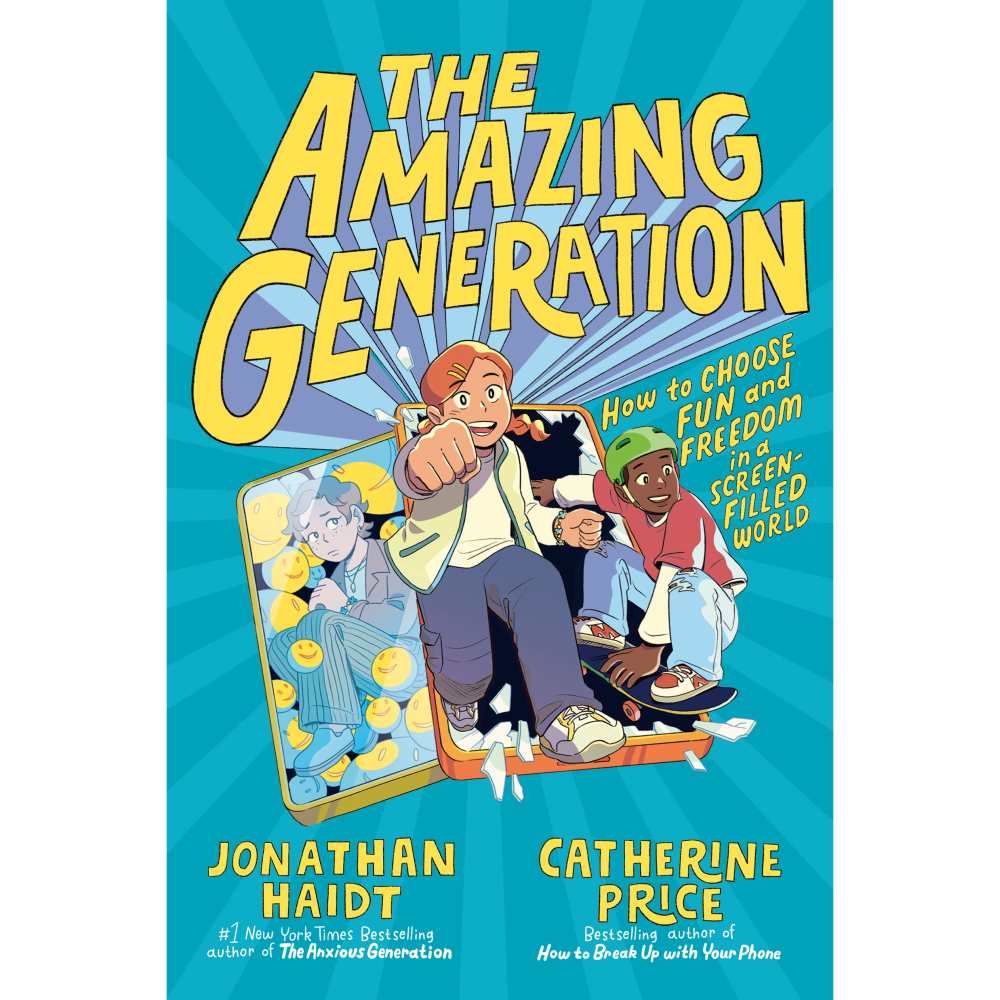 Penguin Randomhouse The Amazing Generation - Jonathan Haidt and Catherine Price (9+)
